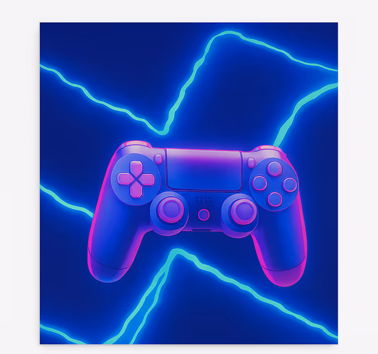 Rolo zavjese štreber 3d neonski x kontroler - TenStickers