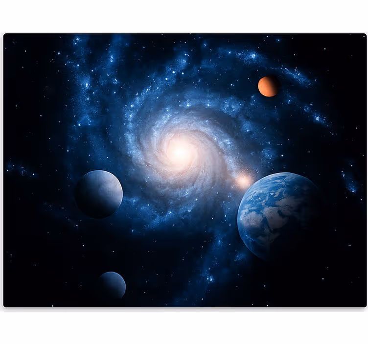 Rolo zavjese tinejdžerski galaksija svemir planet - TenStickers