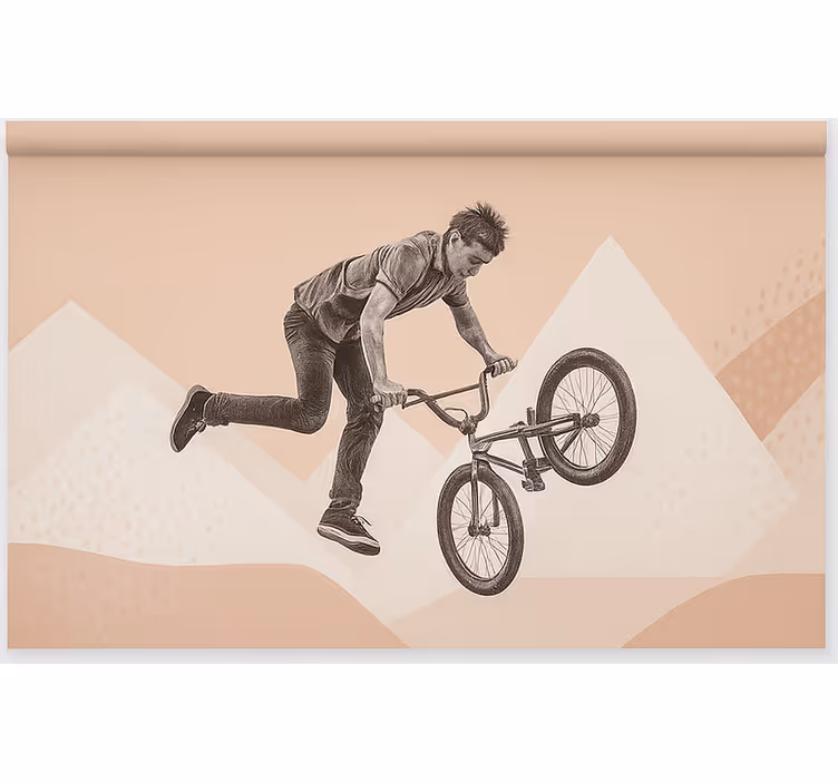 Rolo zavjese tinejdžerski bmx akrobatska akcija - TenStickers