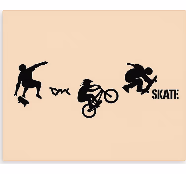 Rolo zavjese tinejdžerski skate bmx sport - TenStickers