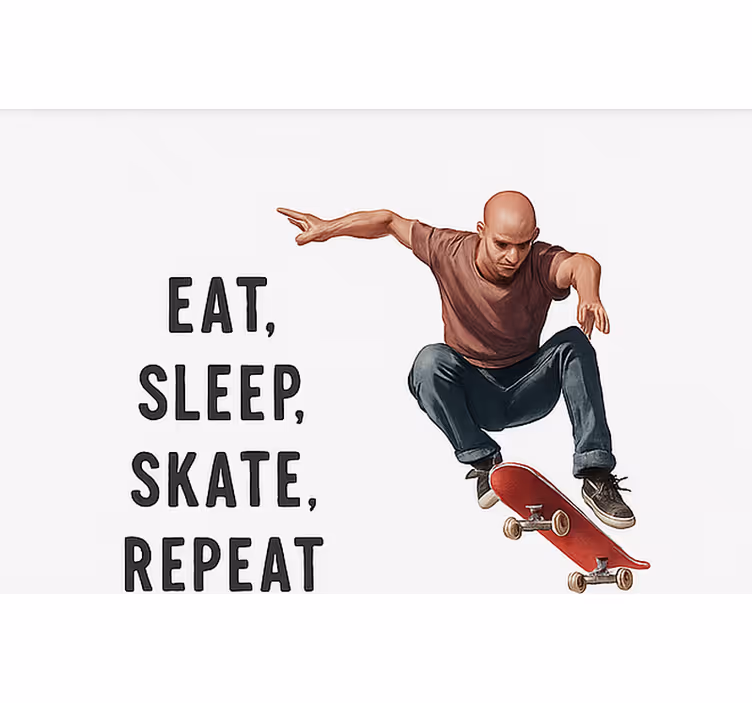 Rolo zavjese tinejdžerski otisak na skateboardu - TenStickers