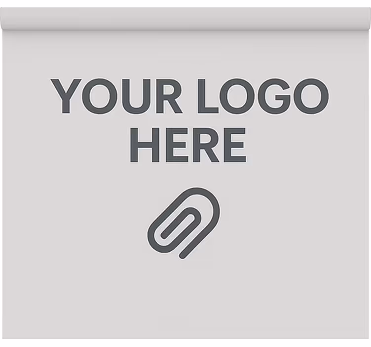 Rolo zavjese ured s personaliziranim logotipom - TenStickers