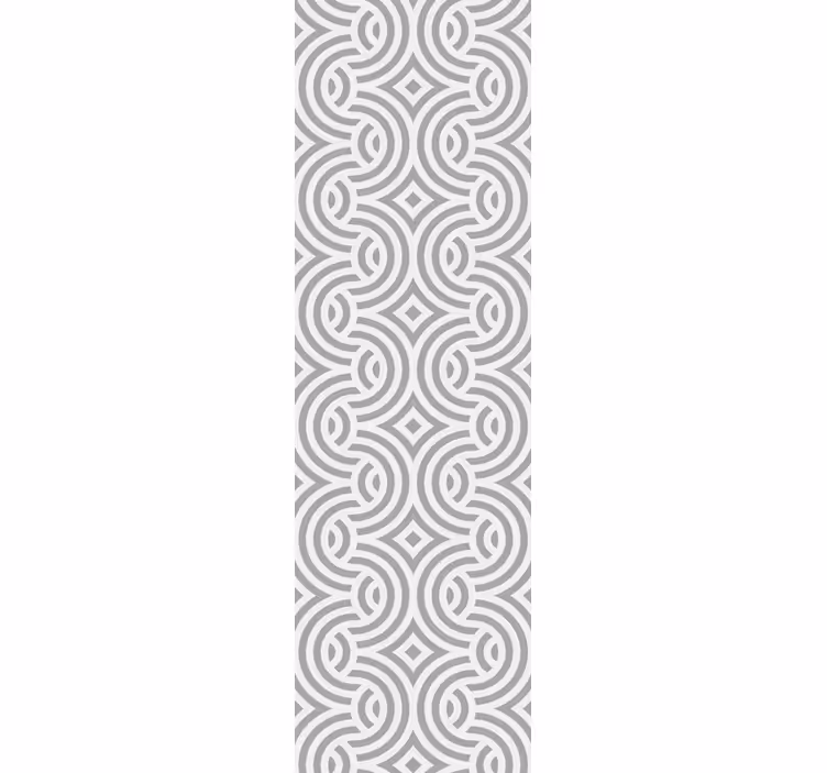 Rolo zavjese blagovaonica s geometrijskim spiralama - TenStickers