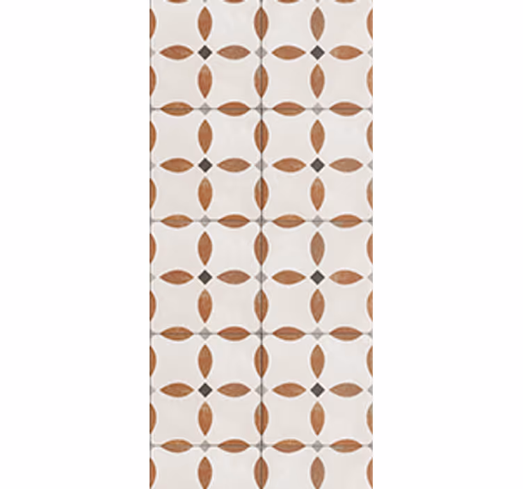 Zavjese za kuhinju bež geometrijski teksturirani motiv - TenStickers