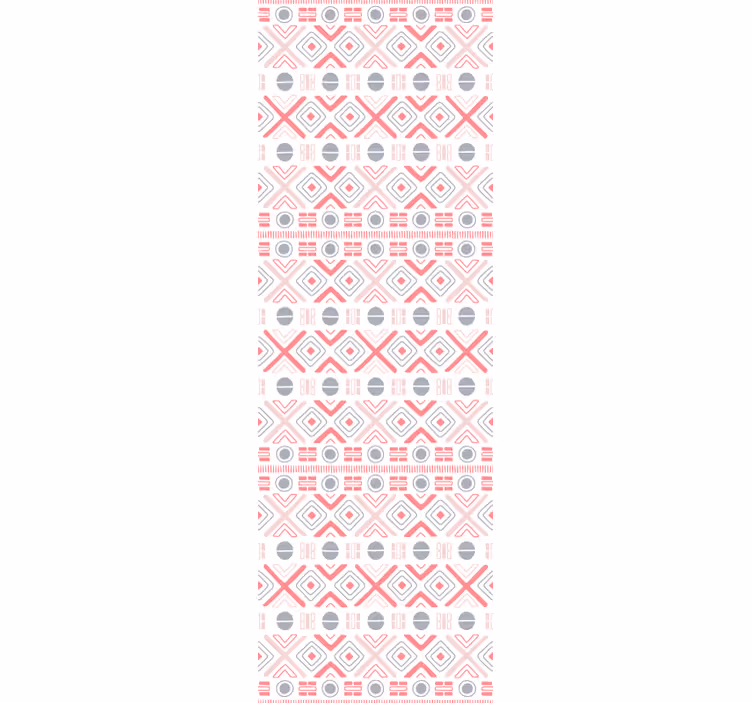 Zavjese za kuhinju u mekim tribalnim uzorcima - TenStickers
