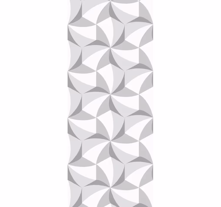Zavjese za kuhinju s modernim cementnim pločicama - TenStickers