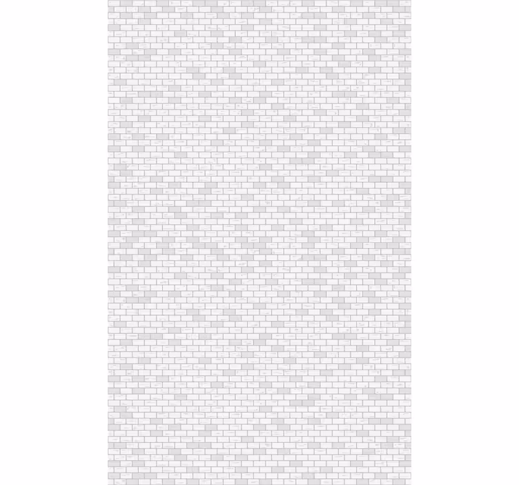 Zavjese za kuhinju s elegantnim uzorkom opeke - TenStickers