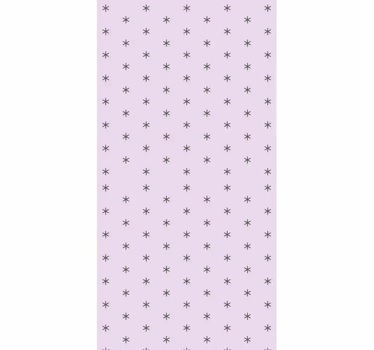 Zavjese za dječju sobu sivo minimalističke zvijezde - TenStickers