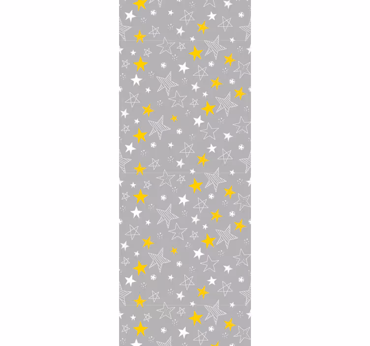 Zavjese za dječju sobu pantone zvijezde - TenStickers
