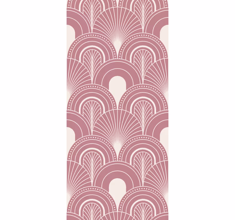 Rolo zavjese ured u stilu rose gold arc umjetnosti - TenStickers