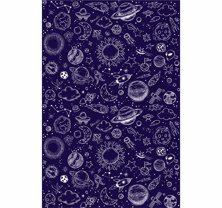 Rolo zavjese tinejdžerski planet crteža - TenStickers