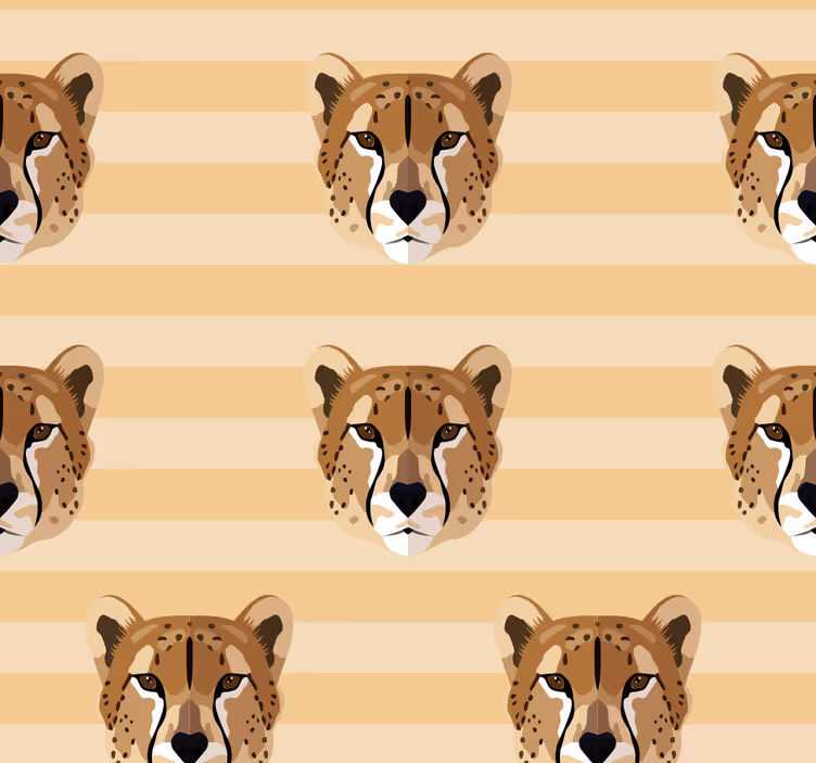 Rolo zavjese tinejdžerski s motivom glave leoparda - TenStickers
