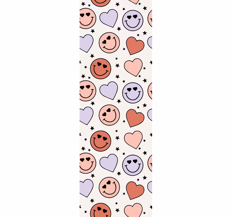 Rolo zavjese tinejdžerski s ljubavnim osmijehom - TenStickers