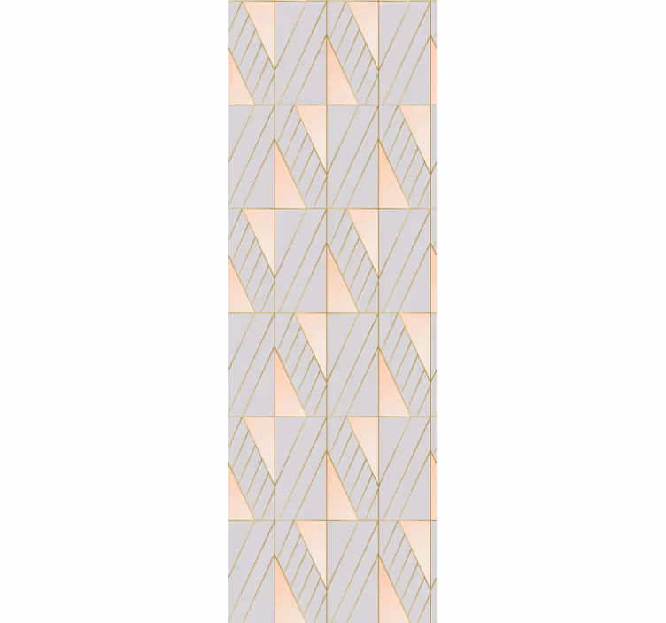 Rolo zavjese moderna s složenim geometrijskim oblicima - TenStickers