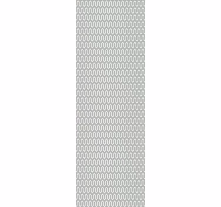 Rolo zavjese moderna mint zelena geometrijski uzorak - TenStickers