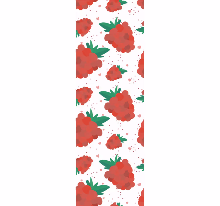 Rolo zavjese moderna berries akvarel s mrljama - TenStickers