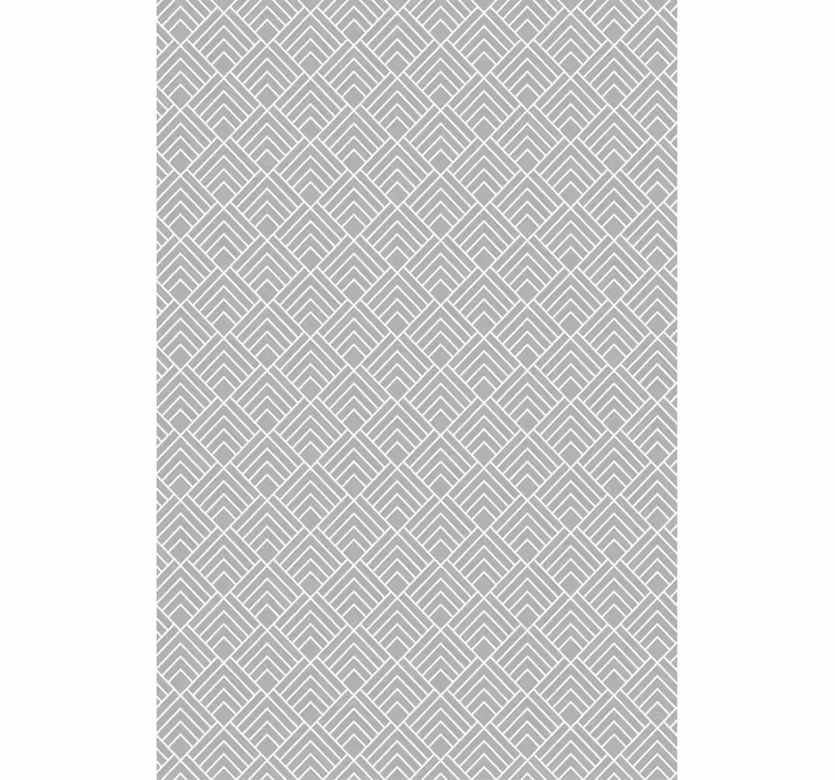 Sive zavjese s laganim sivim linijama u zig zagu - TenStickers