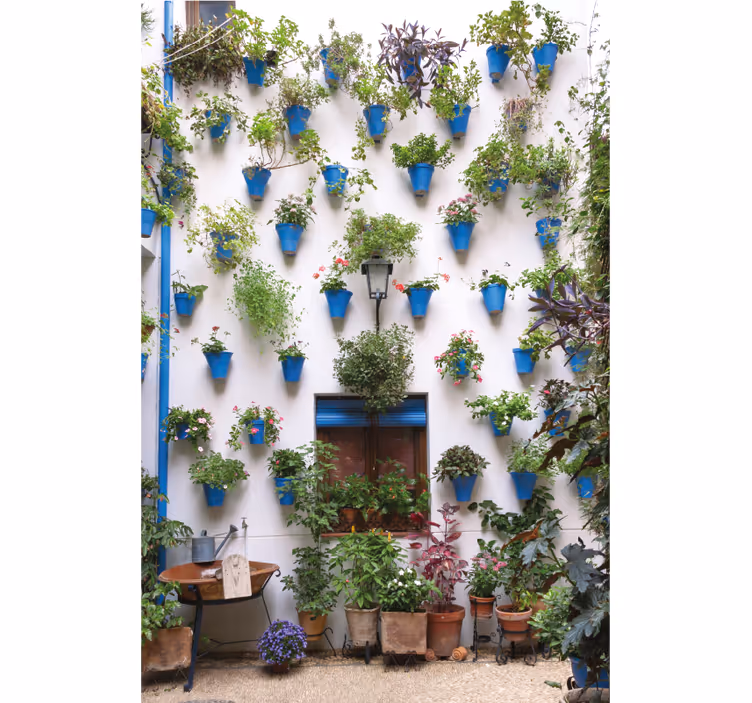 Zavjese za dnevni boravak patio andaluz - TenStickers