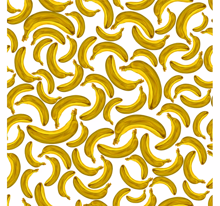 Rolo zavjese žuta boja s dizajnom banane - TenStickers