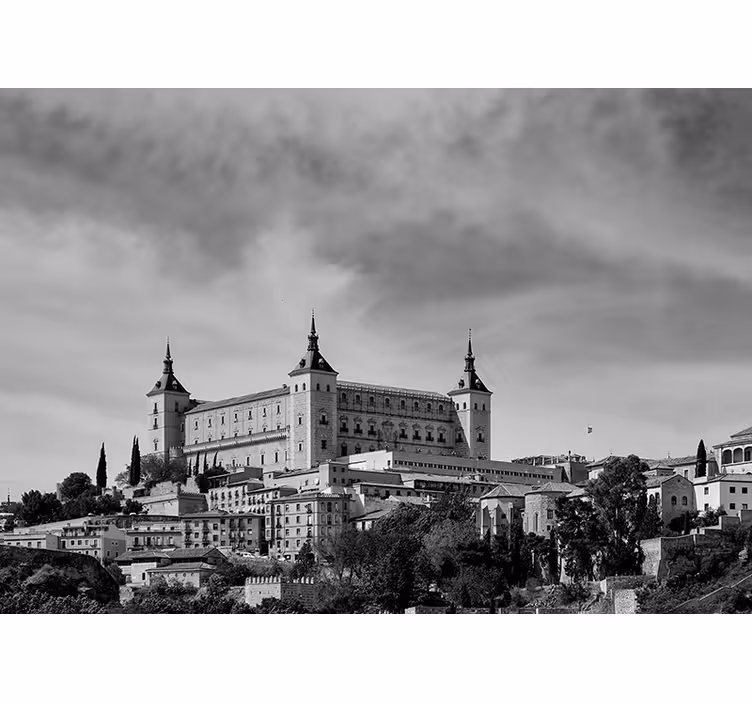 Sive zavjese alcazara de toleda - TenStickers