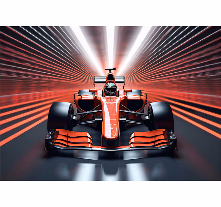 Crvena zavjesa red formula 1 - TenStickers