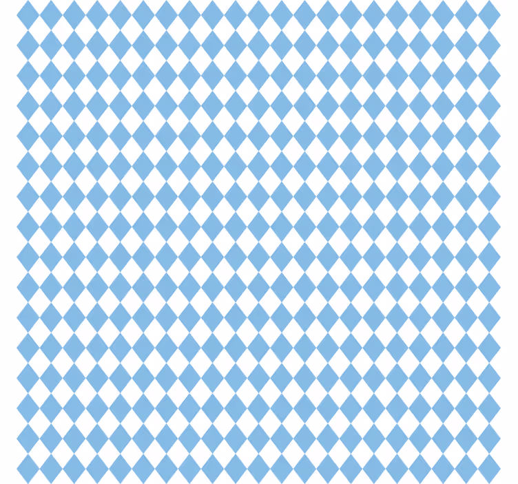 Plave zavjese po mjeri u tradicionalnom stilu - TenStickers