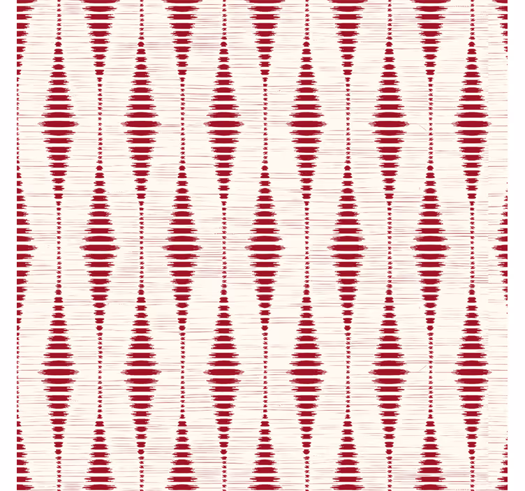 Rolo zavjese moderna red rabaul ikat uzorak - TenStickers