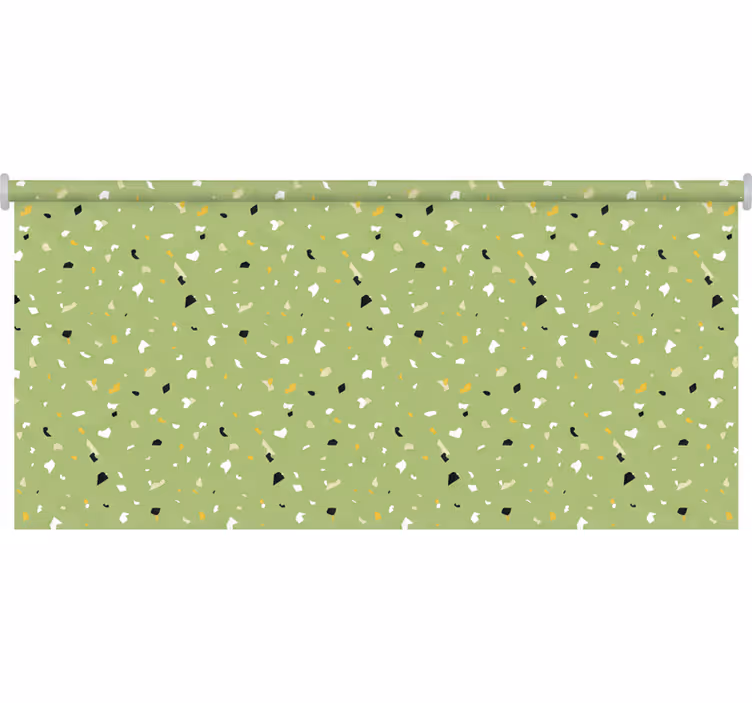 Zelene zavjese terrazzo zelene boje - TenStickers