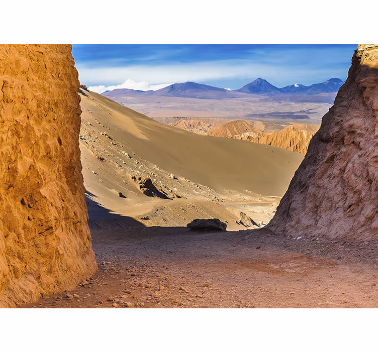 Zavjese za dnevni boravak dizajn atacama pustinje - TenStickers
