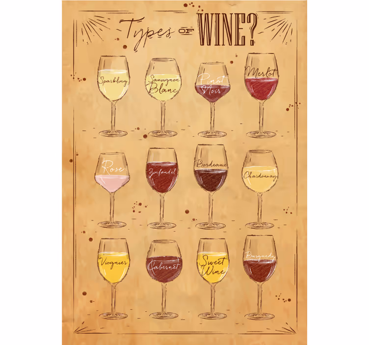 Bež zavjese boje bež vina - TenStickers