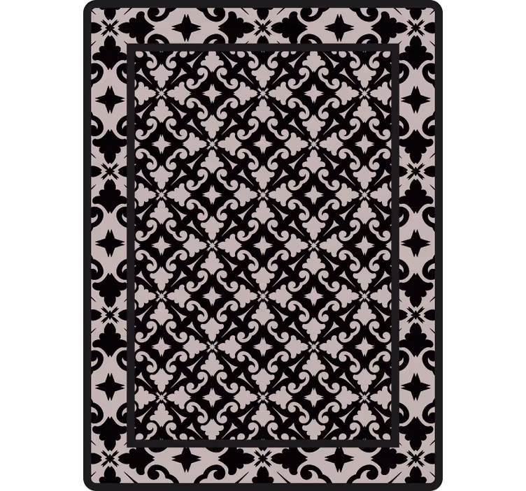 Zavjese za spavaću sobu tiled beija - TenStickers