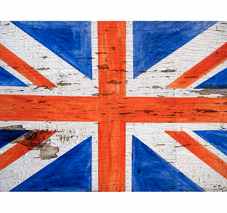 Zavjese za spavaću sobu u urbanom stilu britanske zastave - TenStickers
