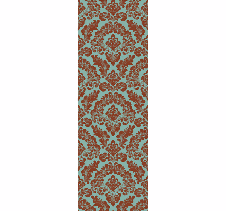 Rolo zavjese berba elegantni damask uzorak - TenStickers