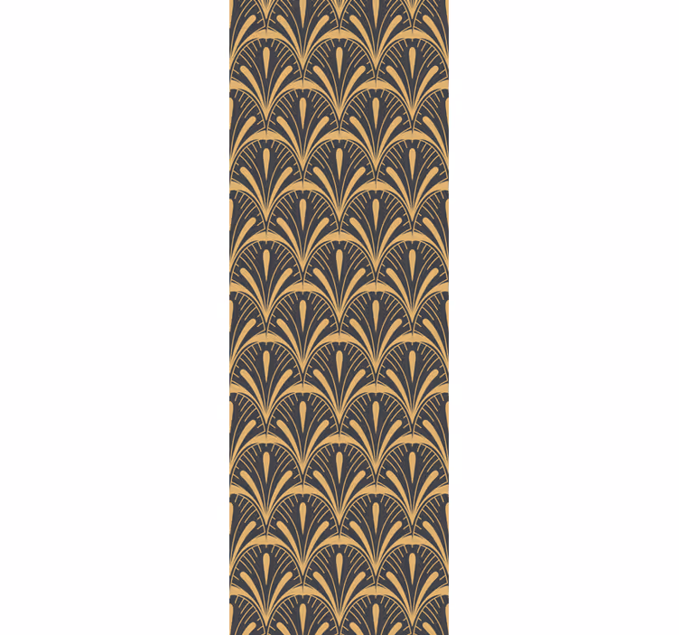 Rolo zavjese berba u art deco stilu - TenStickers
