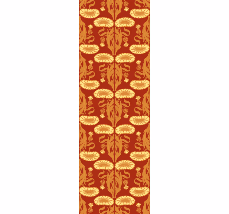 Rolo zavjese berba u stilu art nouveau - TenStickers