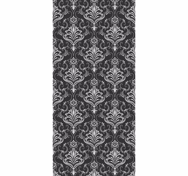 Rolo zavjese berba elegantni damask stil - TenStickers