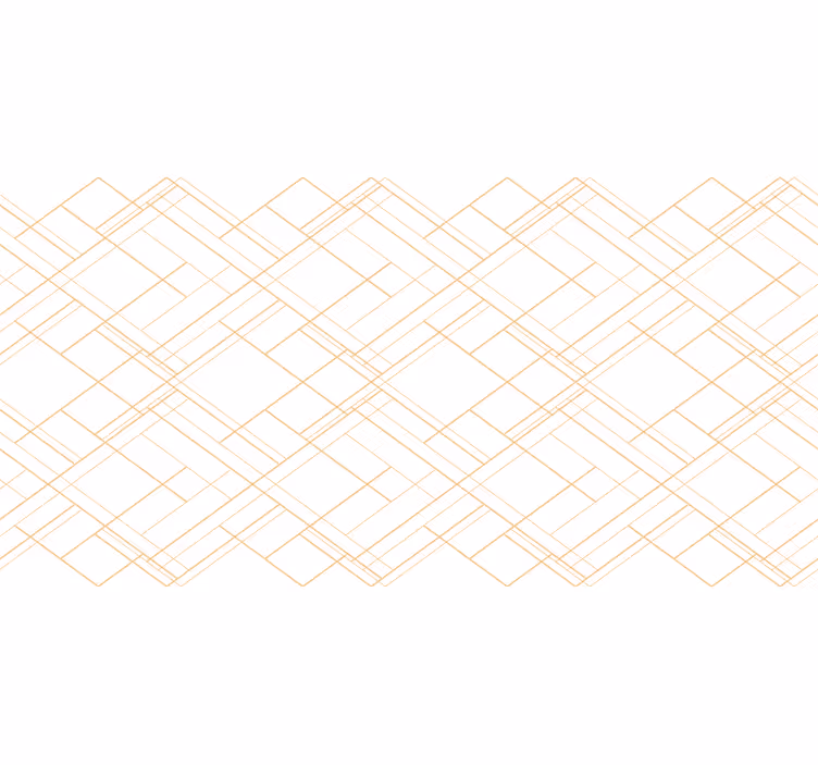 Bijele zavjese s minimalističkim geometrijskim uzorkom - TenStickers