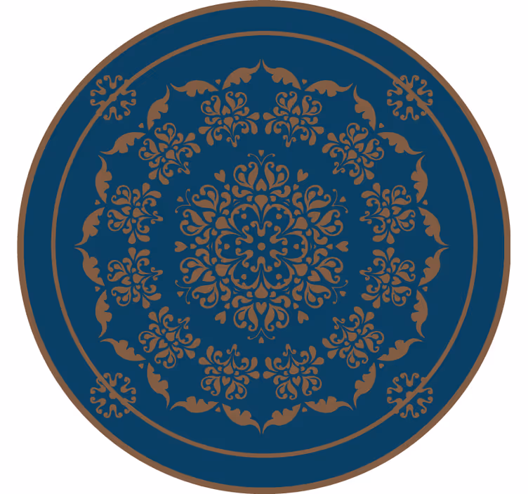 Zavjese za spavaću sobu u velikom starinskom mandala stilu - TenStickers