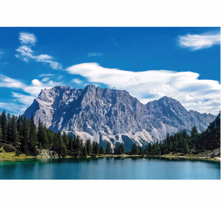 Zavjese za spavaću sobu seebensee zugspitze - TenStickers