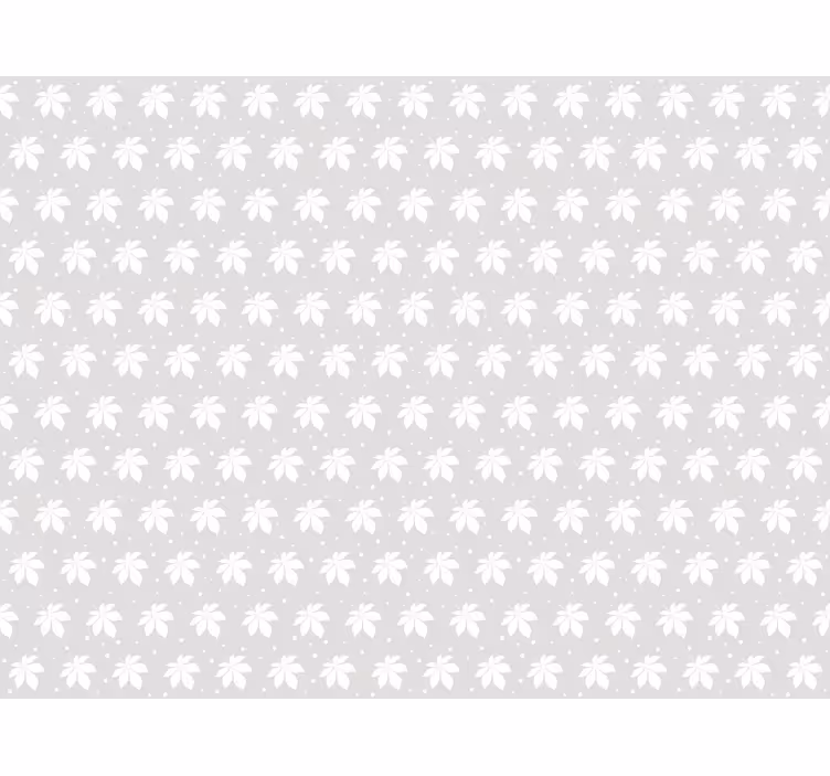 Sive zavjese s nordijskim minimalističkim bijelim uzorkom - TenStickers