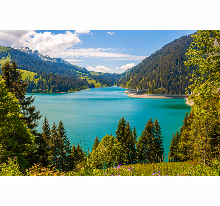 Zavjese za dnevni boravak lago longrin - TenStickers