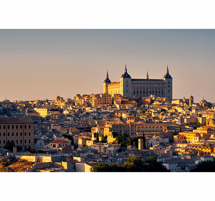 Zavjese za dnevni boravak alcázar de toledo - TenStickers
