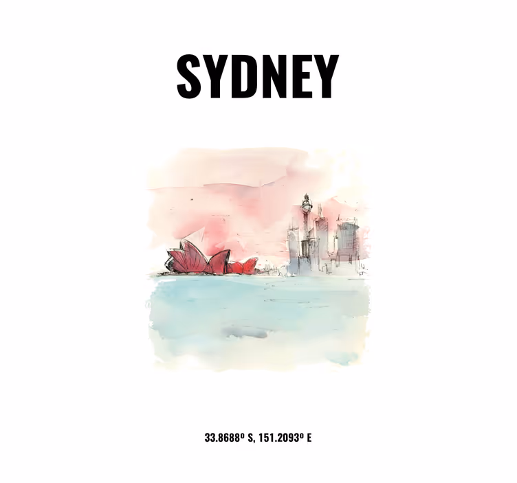 Zavjese za dnevni boravak sydney koordinate - TenStickers