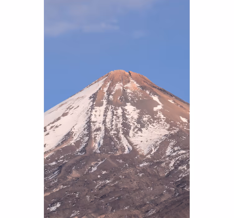 Zavjese za dnevni boravak planina teide - TenStickers