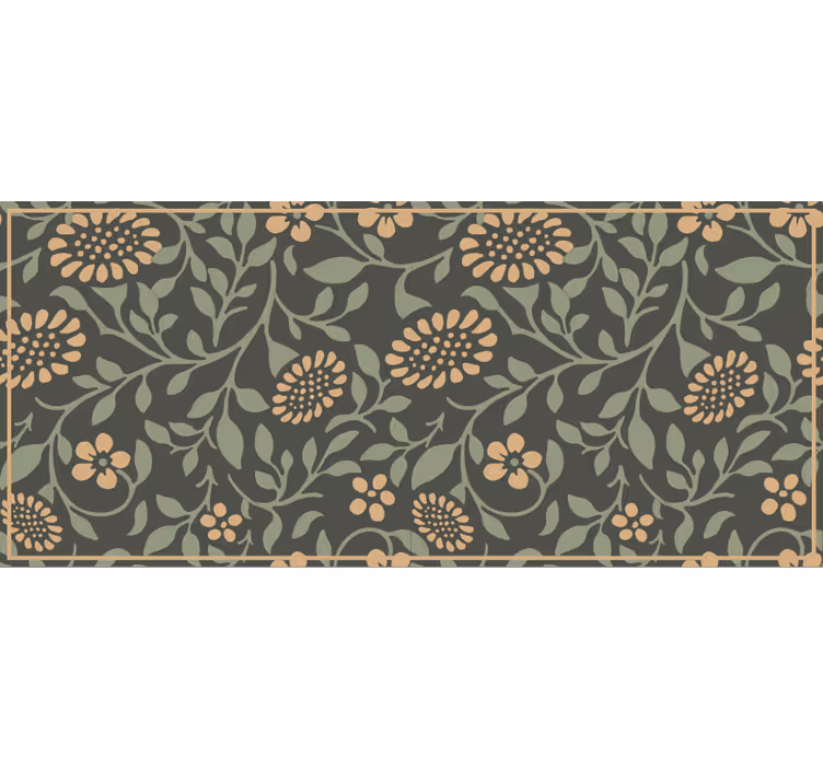 Zavjese za spavaću sobu s vintage suncokretima - TenStickers