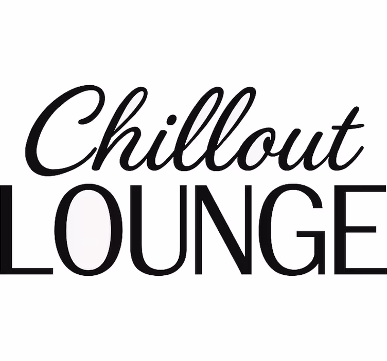 Zavjese za dnevni boravak chill out lounge - TenStickers