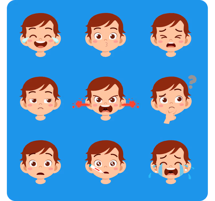 Zavjese za dječju sobu koje potiču dječje emocije - TenStickers