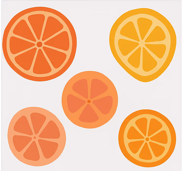 Rolo zavjese voće i povrće agrumi - TenStickers