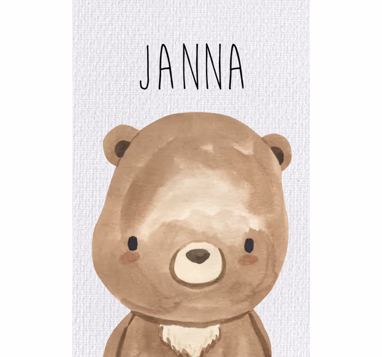 Zavjese za dječju sobu s motivom medvjedića - TenStickers