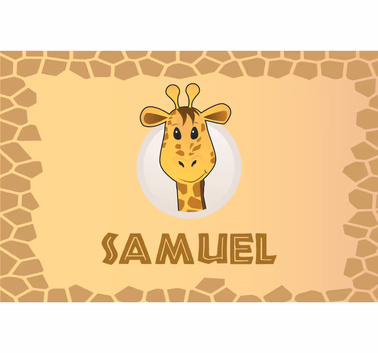 Zavjese za dječju sobu s prilagodljivim imenom - TenStickers